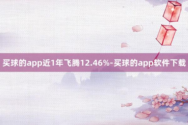 买球的app近1年飞腾12.46%-买球的app软件下载